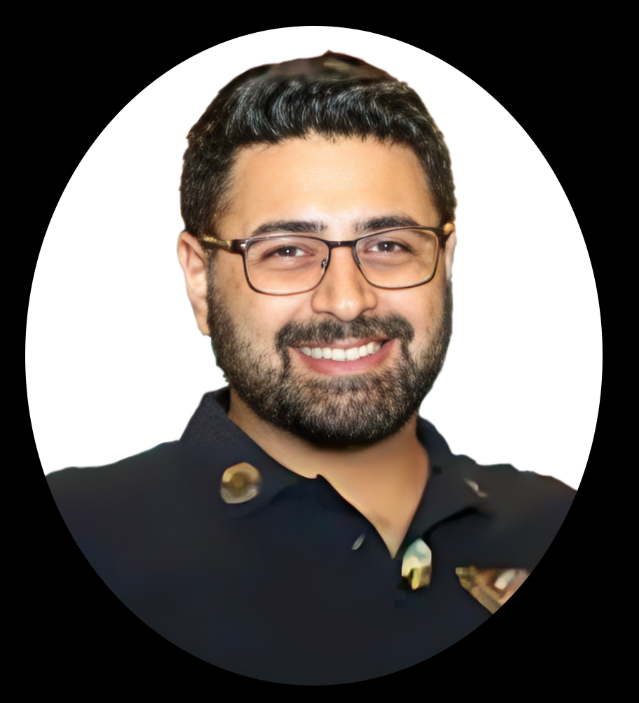 Portrait of Amrit Singh, Founder and CTO of Reflex Drive with over a decade of electronics design experience
