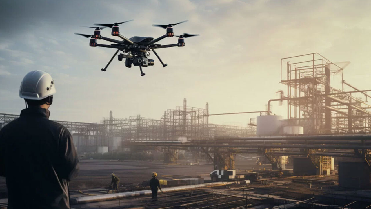 Industrial and transport drone